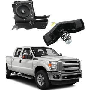 Spare Tire Mount, Compatible with 2008-2016 Ford F250 F350, Super Duty, Spare Tire Carrier under Frame, Spare 5th Tire Winch with Offset Cable, Replaces# 7C3Z1A131A, 7C3Z1A131AJ, BC3Z1A131A, 924-539
