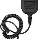 Retevis Heavy Radio Microphone,IP54 Waterproof Shoulder Mic,Police Walkie Talkie Mic,for RT22 H777 RT21 RT68 RT86 RT85,Compatible with BAOFENG UV-5R BF-F8HP UV-5G Plus 5RM BF-888S Kenwood BTECH(1Pack)