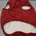 ASENKU Dog Winter Coat - Waterproof Windproof Dog Jacket, Warm Snowproof Doggie Puffer Vest for Cold Weather, Lightweight Snow Coats for Small Medium Large Dogs (3XL, Red)