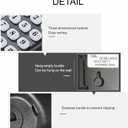 Landline Phone - Durable Corded Phone for The Office. mini Phone uses HD Sound Chips, Making The Sound Clearer. It is Suitable for Office and Home use, and More. (Black)