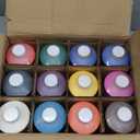S&S Worldwide Color Splash! Liquid Tempera Bulk Paint, Set of 12 in 11 Bright Colors, 32-oz Easy-Pour Bottles, Great for Arts & Crafts, School, Classroom, Poster Paint, For Kids & Adults, Non-Toxic.