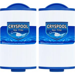 Cryspool 04026 Filter Compatible with 4CH-21, PTL18, PDM25P4, PTL18P4, FC-0121, 20245-238, SD-00845, 19 Sq. Ft Spa Filter Cartridge, 2 Pack