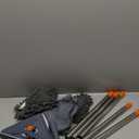 NWGOF Wall Cleaner Mop with 79 Inches Long Handle, 360° Wall Washer Cleaner Tool for Walls/Ceiling Fans/Dust/Baseboard/Floors Clean, Ceiling Cleaner Tool Duster with Squeegee 6 Replacement Pads