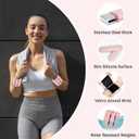 Wrist Ankle Weights for Women Men, Leg Arm Wrist Weights Bangles 1lb*2 2lb*2 Wearable Weights Pilates Weighted Bracelet for Home Gym Fitness Strength Training Walking Swimming Yoga Physical Therapy