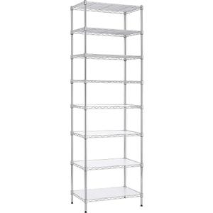 8-Tier Storage Rack, Model F20SH8TC7170, 13.4" x 23.2" x 81"