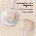 iFace First Class Case [Compatible with AirPods 3]  Cute Shockproof Hybrid Dual Layer [Hard Cover + Bumper] Keychain Protective Case [Drop Tested]  Caf Latte