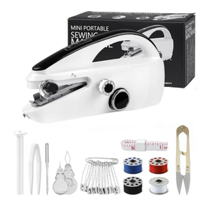 Handheld Sewing Machine, Portable, Mini Sewing Machine, Easy to Use, Fast Sewing Speed, Suitable for Sewing Clothes, Fabric, DIY Home Machine for Beginners