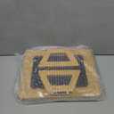 Danfoxer 2 Pack Couch Arm Tray,Bamboo Folding Sofa Tray,Sofa Armrest Trays Clip-On Couch Desk for Drinks,Snacks,Phone,Remote Control, Natural