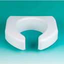 SP 3 Inch Extender Booster Elevated Raised Toilet Seat Risers for Seniors Adults Elderly Handicap Disabled Fits Most Standard and Elongated Toilets - White