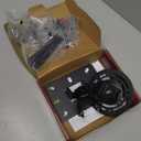 Universal Projector Ceiling Mount Low Profile Projector Mount w/Retractable Arms and Multiple Adjustment Function, Black PR14B