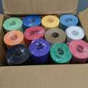 Multi-Color Construction Paper Set 12" x 100 ft – 12 Colors, Made in USA – Bulletin Board Paper for Classrooms, School & Arts Crafts