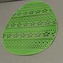 4 Pack Holiday Home™ Easter Egg placemat -Green