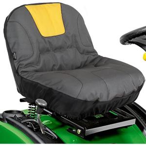 Riding Lawn Mower Seat Cover, Heavy Duty Polyester Oxford Tractor Seat Cover with Padded Cushion Surface, Compatible with Craftsman,Cub Cadet,Kubota Lawn Mower Tractor,Black Riding Lawn Mower Seat Cover, Heavy Duty Polyester Oxford Tractor Seat Cover with Padded Cushion Surface, Compatible with Craftsman,Cub Cadet,Kubota Lawn Mower Tractor,Black