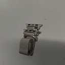 Stainless Steel Loop Compatible with Apple Watch Band 38/40/41/42/44/45/46/49mm, Women Metal Mesh Magnetic Slim Strap with C-Shape Clasp for iwatch SE Series 10/9/8/7/6/5/4/3/2/1 Ultra 1/2 (Starlight)