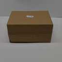 DeziWood 7 x 7 x 2.6 Inches Large Charcuterie Boxes with Clear Lids, 50 Pack Disposable Square Brown Bakery Boxes, To Go Paper Food Container for Cake Slices, Sandwiches, Cookies, Dessert