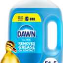 Dawn Ultra Original Dish Soap Refill Jug, Large Size Original Blue Liquid Dishwashing Detergent, Powerful Dawn Dish Soap for Grease, 51.5 oz