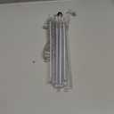 Joomer Christmas Lights Outdoor, 11.8 inch 10 Tubes 240 LED Meteor Shower Lights, LED Snow Falling Icicle Cascading Light with Timer Waterproof and Connectable for Christmas Decoration (Blue) (1PACK)