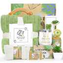 Self Care Gifts for Women, Get Well Soon Gifts for Women After Surgery, Care Package Thinking of You Relaxing Spa Gift Basket Set with Blanket Tumbler for Mom Her Best Friend Sister