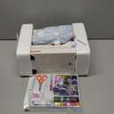 Stoigeld Sewing Machine for Beginners with 20Pcs Fabric & 32Pcs Sewing Threads Kit, Portable Sewing Machine with 12 Built-in Stitches & 2 Speed(High-Low Speeds)-SM-725 (Blue, White)