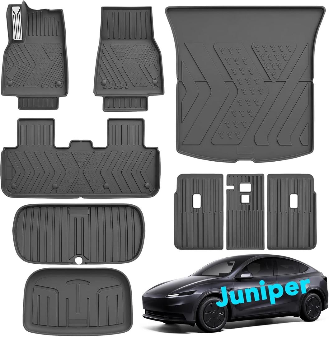 SUPER LINER MoldedFit™ Tesla Model Y Juniper Floor Mats Accessories 2026