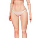 Fremego 1/6 Scale Female Action Figure,12inch Female Joint Flexible Figure Body with Movable Eyes Head Sculpt and Clothes Collection (Pale Skin)