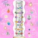 Girls Charm Bracelet Making Kit - Unicorn 166 Pcs Jewelry Supplies Set Kids Make Charms Bracelets Kits Creative Toys Birthday Gifts for Age 5 6 7 8 9 10 11 12 Year Old Girl Children DIY Art Craft Set (colorful)