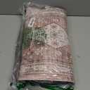 Collive Anti Fatigue Mats for Kitchen Floor, Boho Cushioned Waterproof Kitchen Rugs Non Slip Sink Mats, Memory Foam Standing Mat for Desk, Home Office, 17.3" x 30" (Cream/Brown)