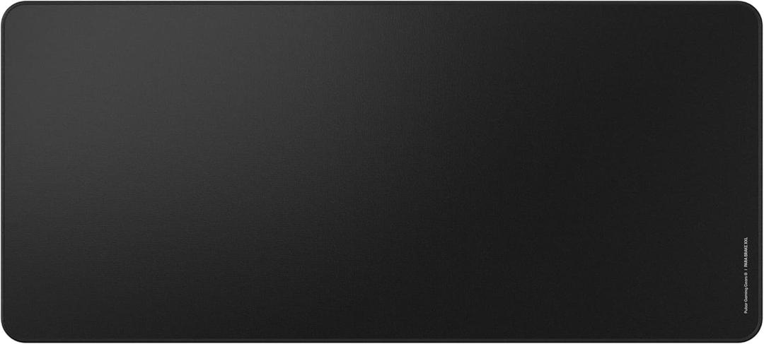 Pulsar  Parabrake XXL Esports Level Premium Gaming Mouse Pad v2  Braking Slow Speed Pad Stitched Edge Superfine Microfiber 35 x 16in (XXL, Black)