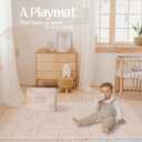 Baby Play Mat Premium Foam Playmat for Babies & Toddlers, 67" x 48", Neutral Modern Look, Easy-Clean & Non-Toxic, Decor-Friendly Baby Floor Play Mat for Any Room. Co-Toddlery