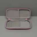 BOVKE Stethoscope Case for 3M Littmann Classic III Monitoring/Lightweight II S.E/Cardiology IV Diagnostic/MDF Acoustica Stethoscopes, Mesh Pocket for Doctor & Nurse Accessories, Pearl Pink