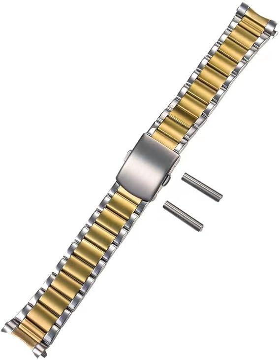 22mm 20mm Strap Three-strand Stainless Steel Solid Universal Steel Strap