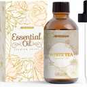 White Tea Essential Oil 4 Fl Oz (120ml) - Pure and Natural Fragrance Oil, White Tea Oil for Diffusers, Candle Making, Room Spray Diffuser Oil for Home, Aromatherapy Scented Oil Gift for Women