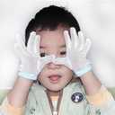 Thumb Sucking Guard Gloves Thumb Guard to Thumb Sucking Stop for Kids Nail Biting Stop and Five Fingers Sucking Stop for Baby (M)