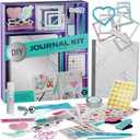 Pretty Me DIY Journal Kit for Girls - Gift for 8-14 Year Old Girl - Cool Birthday Gifts Ideas for Teens - Fun, Cute Art & Crafts Kits for Tween Teenage Kids- Scrapbook & Diary Supplies Toy Set