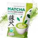 NaturaleBio Premium Matcha Powder, 4oz - Harvested in Japan - USDA Organic Matcha Green Tea Powder - Vegan & Vegetarian Friendly