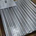 Land Guard Galvanized Raised Garden Bed, 8x4x2ft Planter Boxes Outdoor, Oval Larger Metal Planter Boxes for Vegetables, Fruits, Flowers (Silver) (842ft)