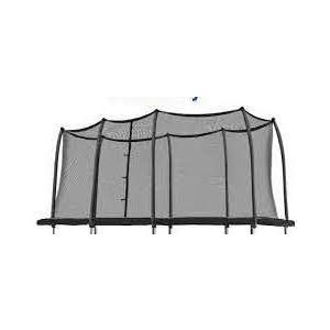 Trampoline Replacement 8ft x 14ft Netting for 8 Curve Poles, no Poles Included