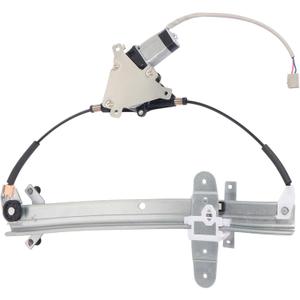 Power Window Regulator Rear Right Passenger Side with Motor fits for 1992-2011 for Ford Crown Victoria 1992-2010 for Mercury Grand Marquis 2003-2004 for Mercury Marauder 1W7Z 6W7Z5427008AA 741-678