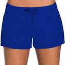 ChinFun Women's Board Shorts Swimswear Bottoms Tankini Swim Bathing Briefs Swimsuit Boardshorts Beach Trunks with Liner