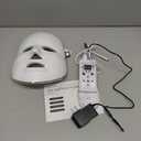 Red Light Mask for Face, 7-1 Colors Facial Care Mask, 850nm Infrared & Red Light Masks, Ergonomic Design for Home & Travel, White