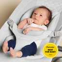 Ergobaby Evolve 3-in-1 Bouncer, Adjustable Multi Position Baby Bouncer Seat, Fits Newborn to Toddler, Light Grey