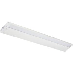Kichler 4U Series 30" 120V LED Under Cabinet Light in White, 3000K, (30" L x 4.5" W x 1" H), 4U30K30WHT