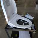 TOTO WASHLET S5 Electronic Bidet Toilet Seat with Instantaneous Water Heating, PREMIST and EWATER+ Wand Cleaning, Elongated, Cotton White - SW3446#01