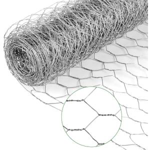 Chicken Wire Mesh,13.7"169" Poultry Wire Netting,1" Hole Size Hexagonal Galvanized Chicken Wire Mesh Fencing,Outdoor Anti-Rust Garden Animal Barrier Fence for Chicken Coop Barrier Rabbit Cage