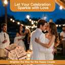 Wedding Favors for Guests Bulk 100 Pcs Rustic White Lace Wedding Sparkler Tags with Match Holder and Striker Send Off Exit Tags for Weddings,Rustic Weddings Ideas Decor,Recuerdos De Boda