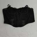 Avidlove Lace Bralettes for Women Y2k Camisole Lingerie Adjustable Strap Crop Top (X-Large, Black)