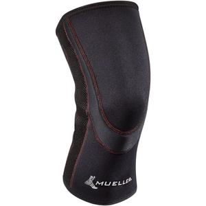 MUELLER Sports Medicine Breathable Closed Patella Knee Sleeve, Knee Pain Relief Support for Men and Women, Ideal for Arthritis, Sprains, Black, Medium