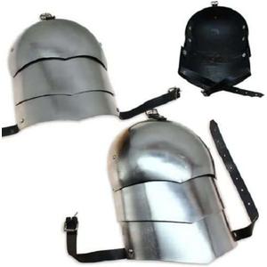 Medieval Pauldron Set Pair Plate Armor Carbon Steel Real Adult Size