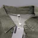 Bindefon Denim Jackets for Men Trucker Jean Jacket Unlined Coats Spring Fall Outfits, XS