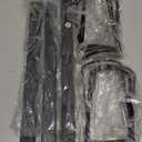 Sonyabecca 9 Bottle Wall Wine Rack - DIY Detachable Wine Storage Organizer, Wall Mount Used As One or Three, Bottle Display Holder for Kitchen, Pantry, Dining Room, Bar, Cellar